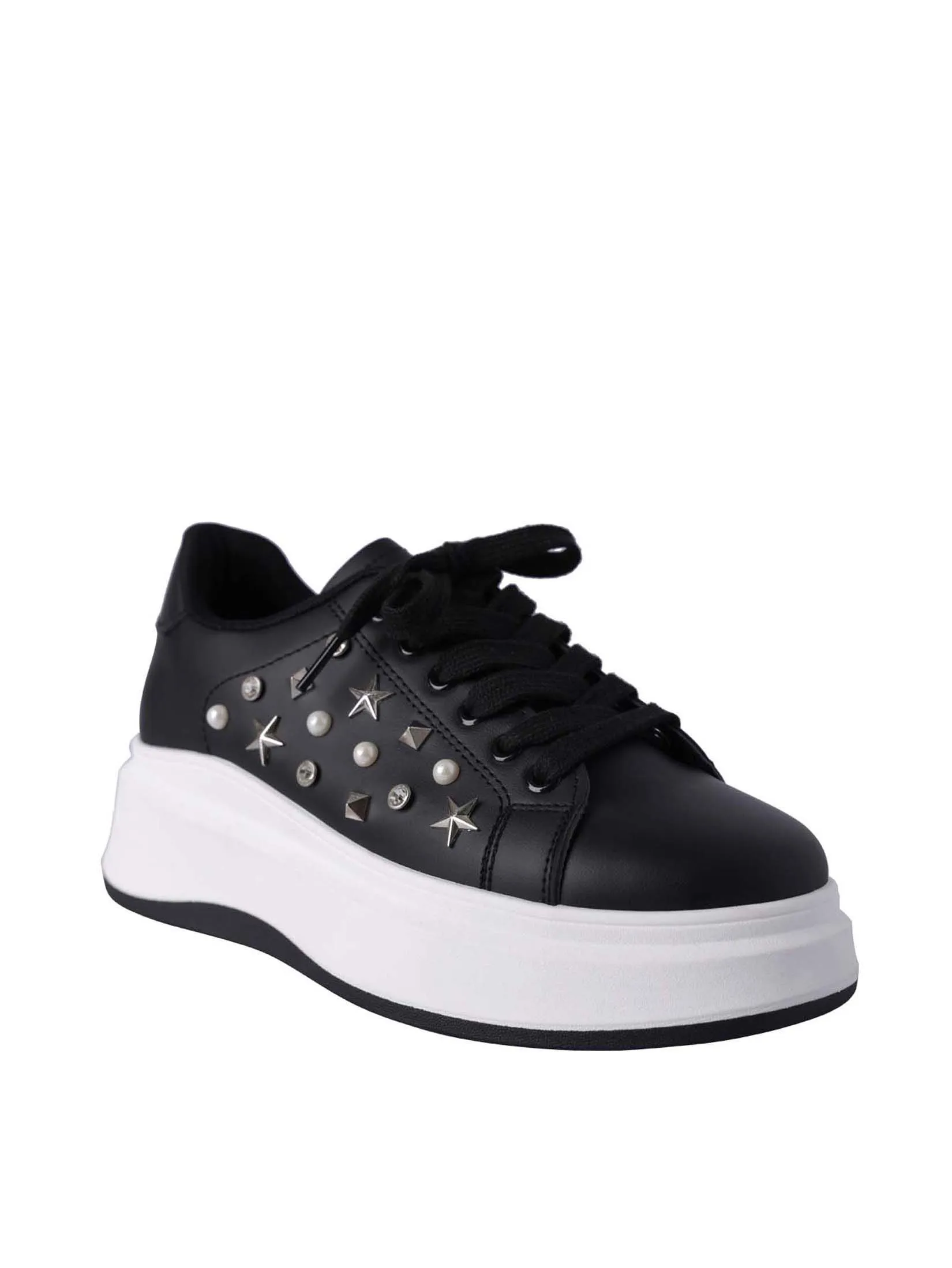 VILLAINS SF SAVVY Chunky Sneakers BLACK