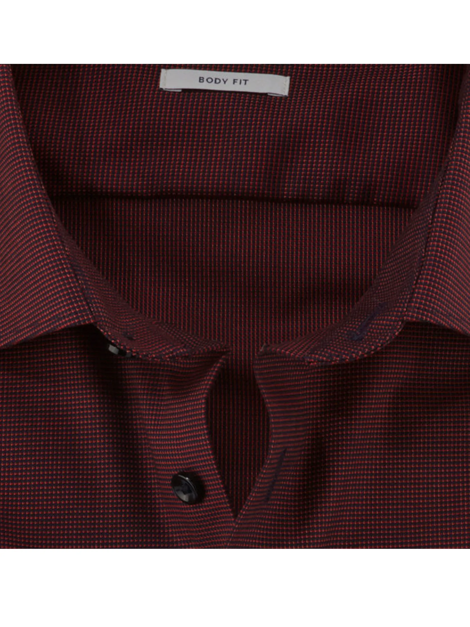 OLYMP MEN S SHIRT LONG SLEEVES BUSINESS SHIRT BODY FIT EASY IRON RED