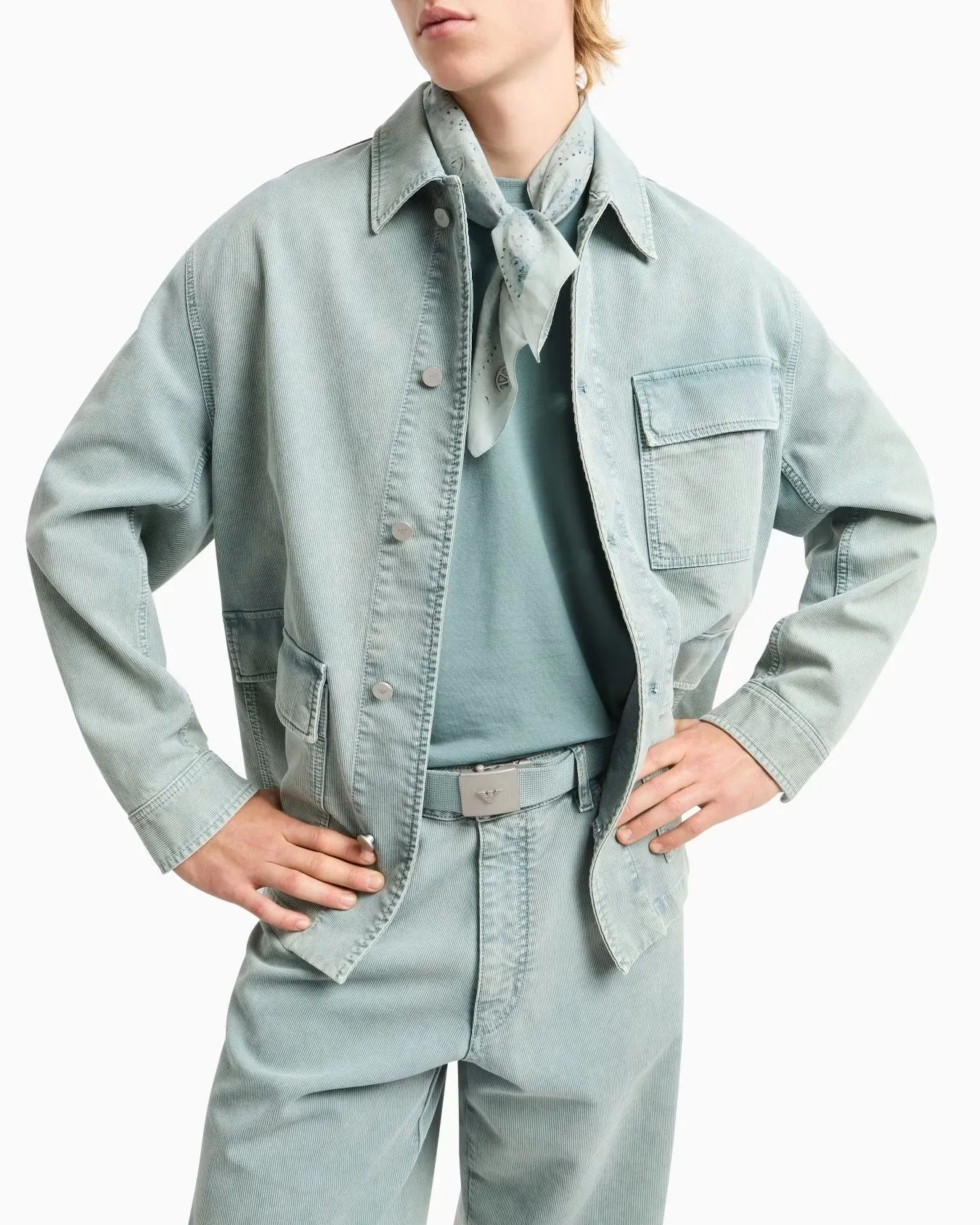 EMPORIO ARMANI Jacket Men EM001708-AF13908-U9170 Blue