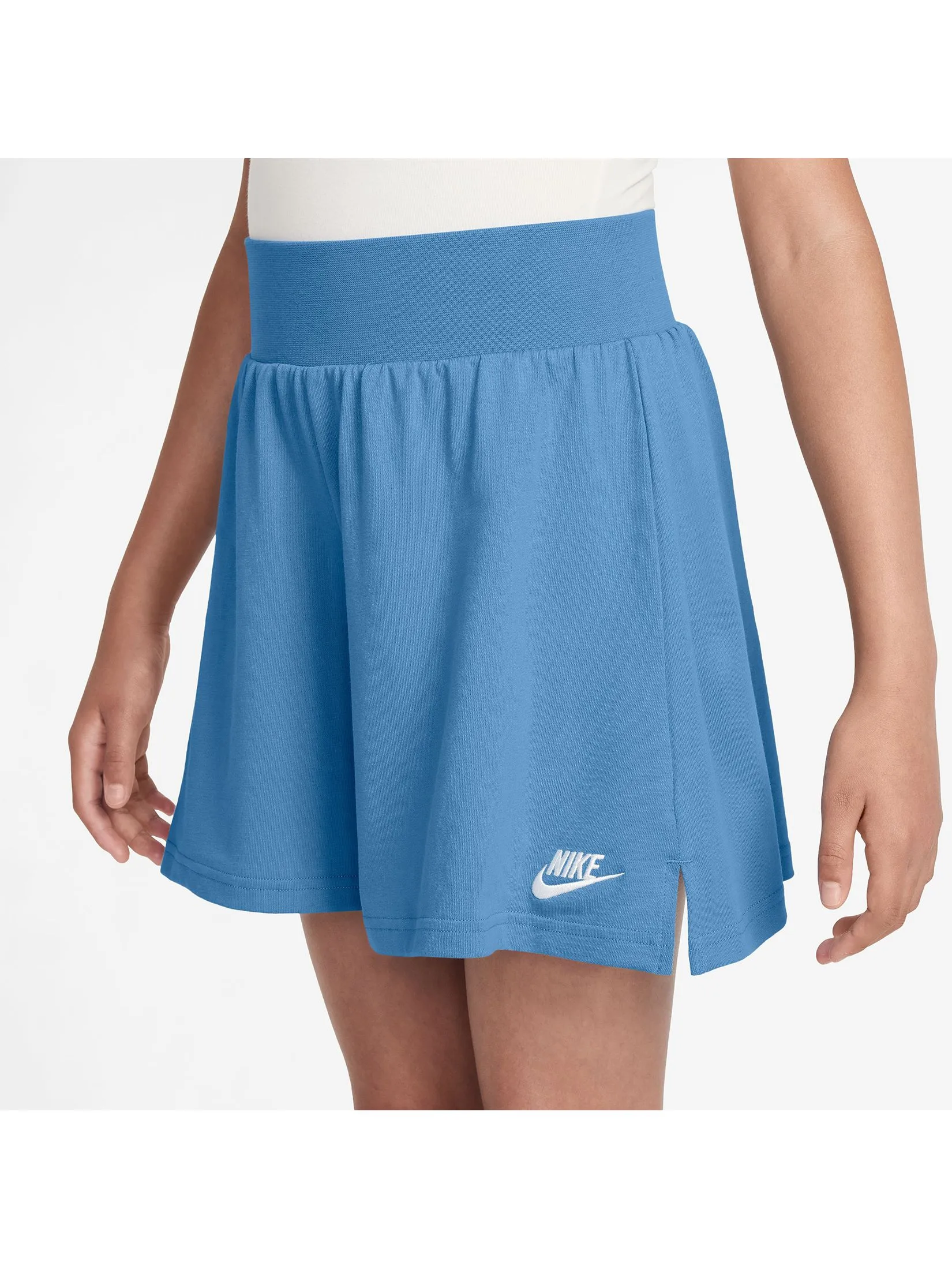 NIKE KIDS Girl Short Jersey LBR Blue Beyond/White