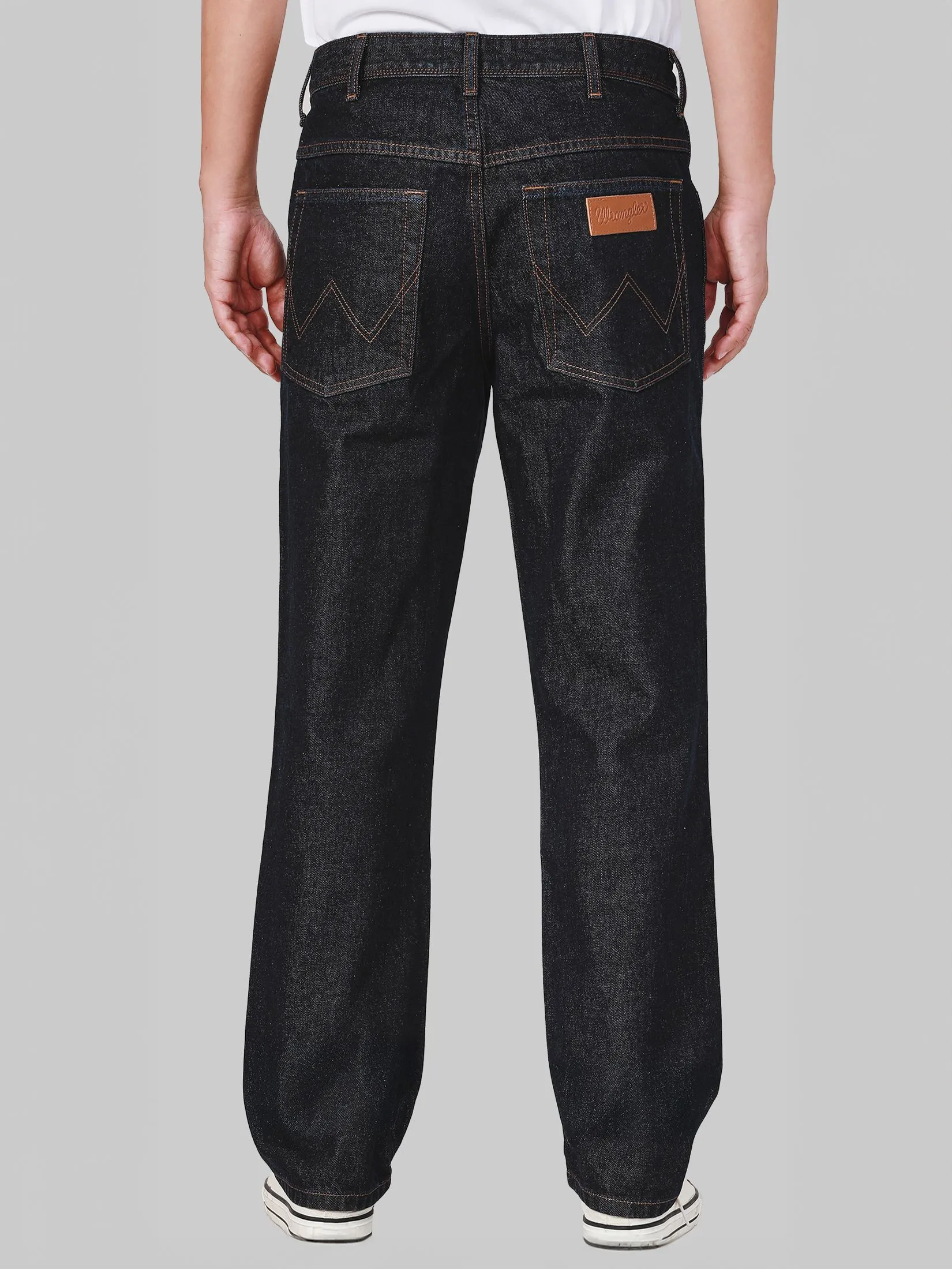 WRANGLER Men's Jeans Mid Texas Fit Dark Indigo