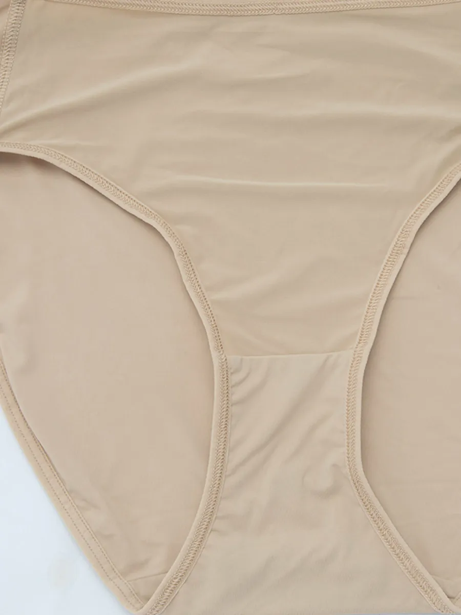 SABINA Fresh Up Mid Waisted Panty - Sand