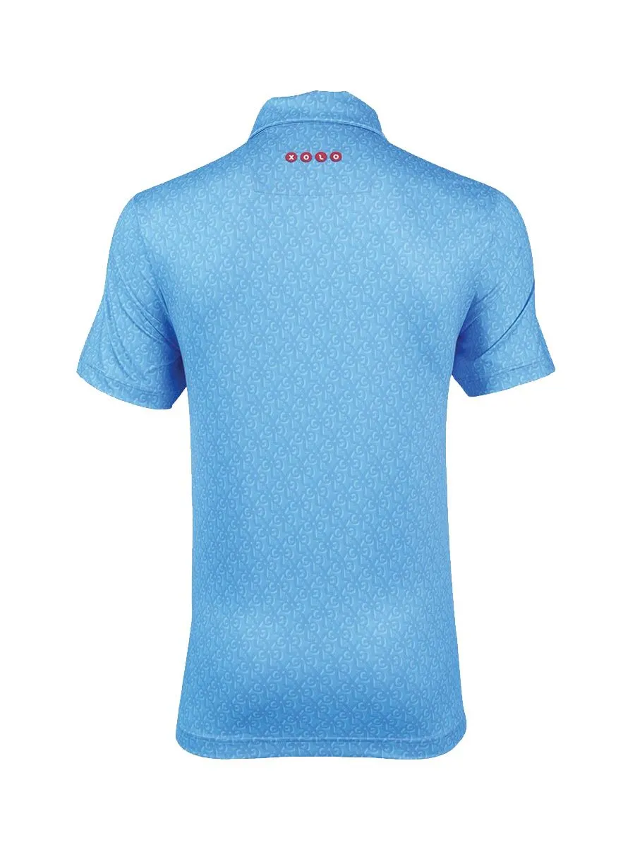 XOLO Blue MEN XOLO TROPICAL POLO (040081)