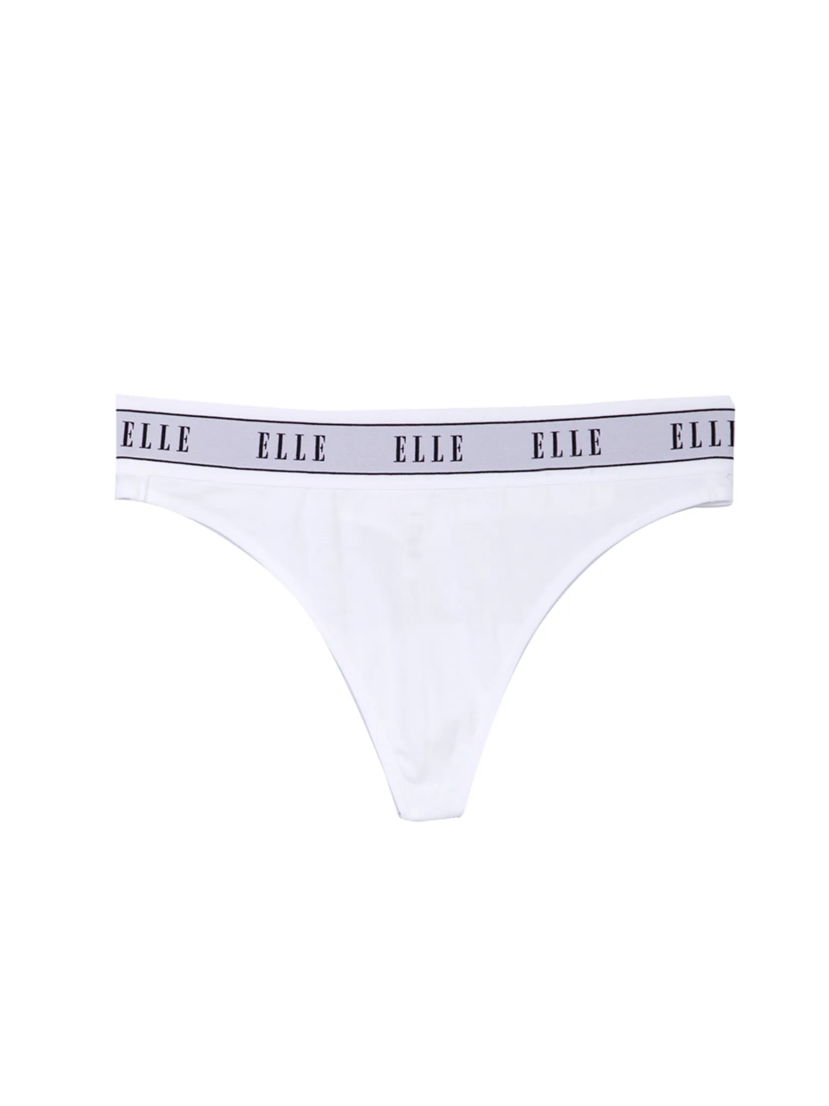 ELLE LINGERIE Women’s G-String Panty LU8302 - White