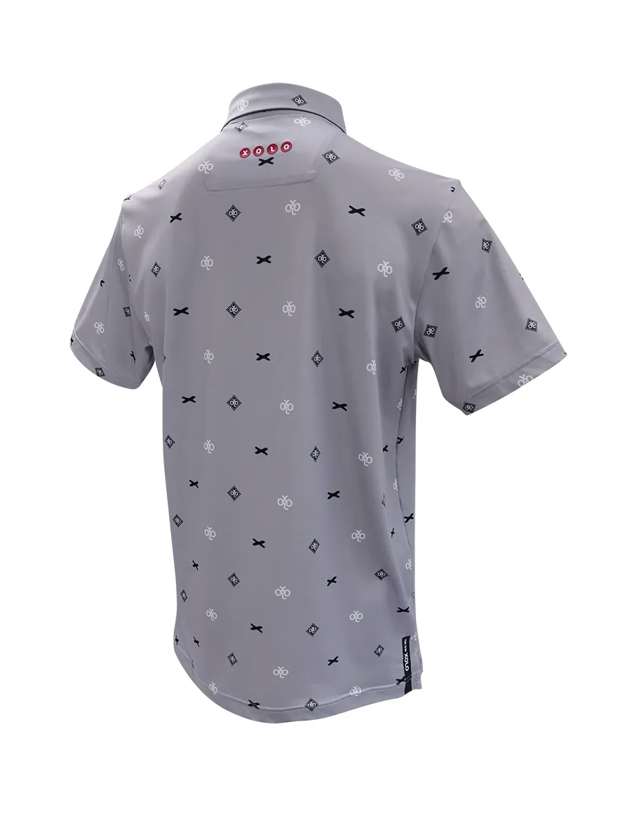 XOLO Grey MEN XOLO ICONIC POLO (040083)