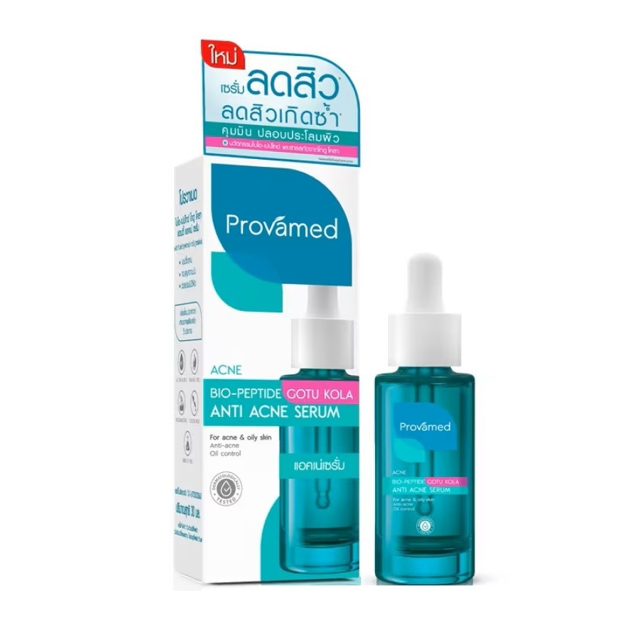 Provamed Bio-Peptide Gotu Kola Anti Acne Serum 30 ml.