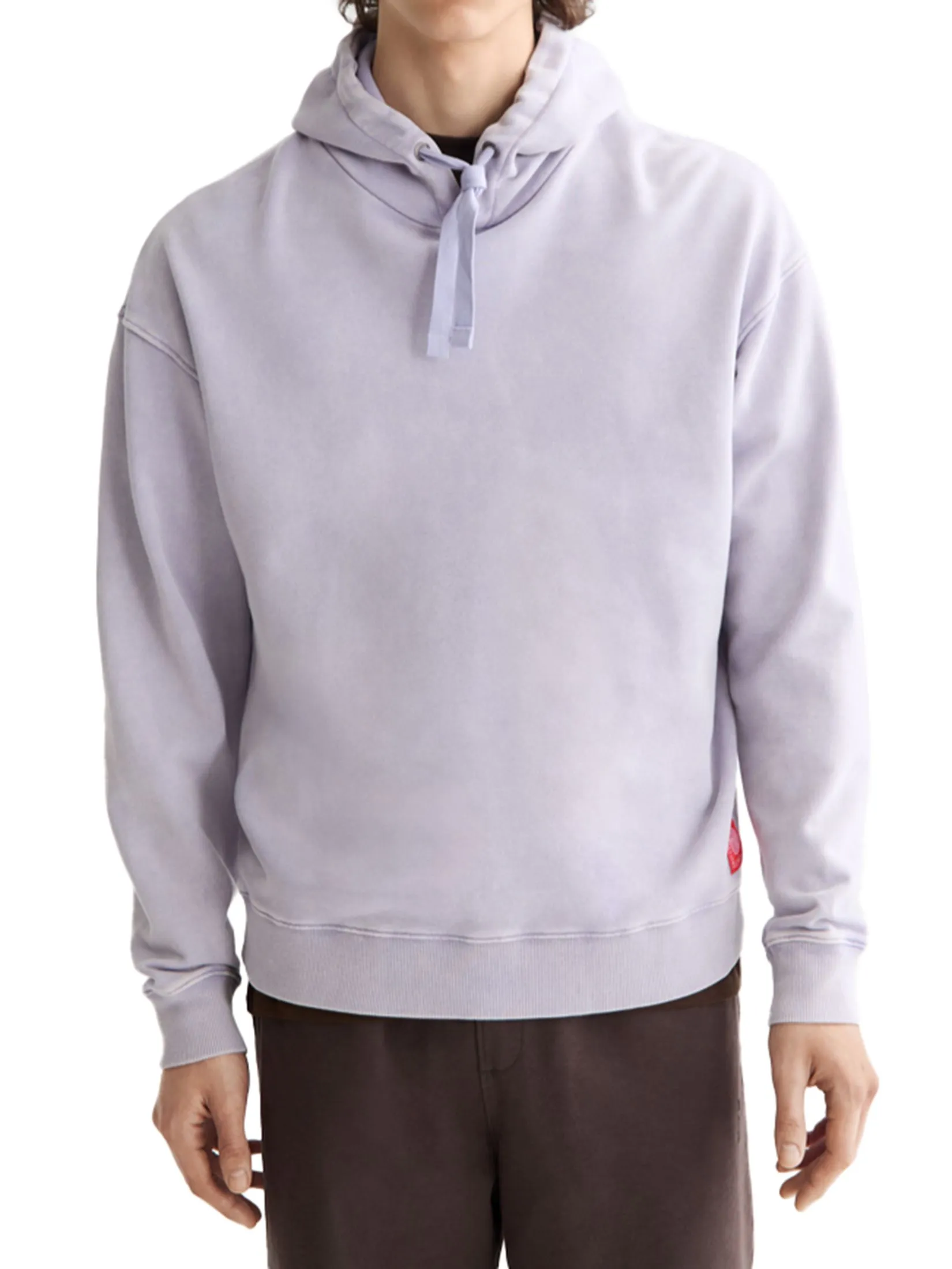 SCOTCH&SODA Men Hoodie Artwork Dark Purple