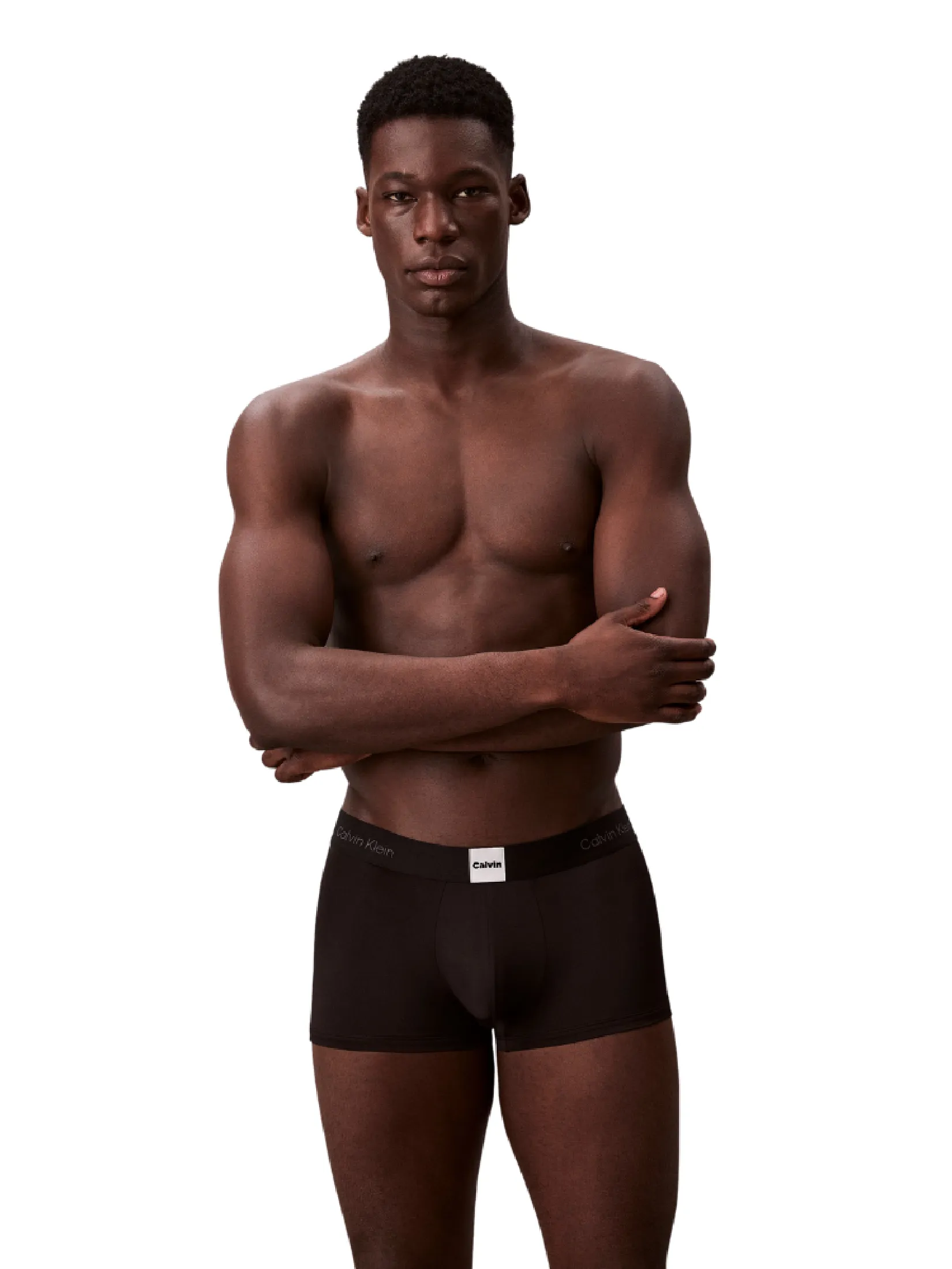 CALVIN KLEIN Men s Icon Logo Graphic Low Rise Trunk Black