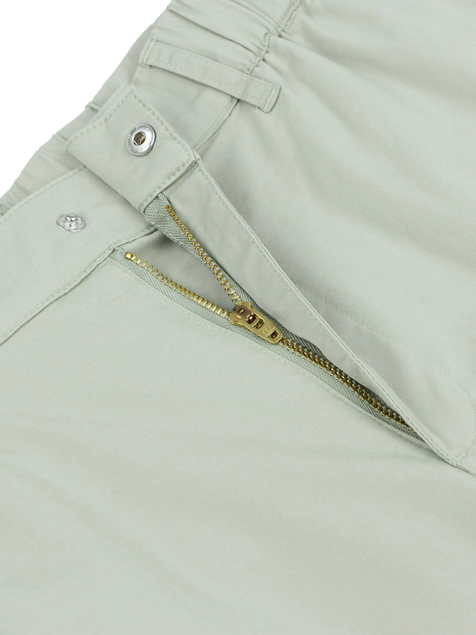 GIORDANO Men's Relax Easy Care Cool Cargo Shorts Budding Green