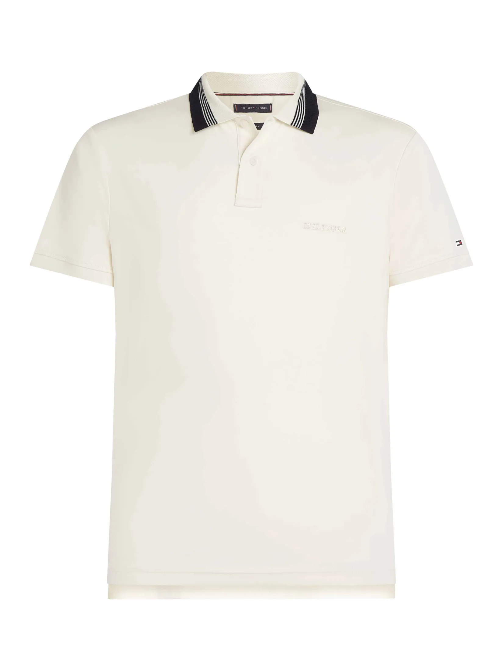 TOMMY HILFIGER MEN POLO WHITE Regular Fit