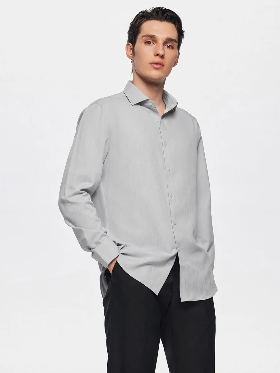G2000 Men Clothing Long Sleeves Formal Shirt  Smart Fit  Grey