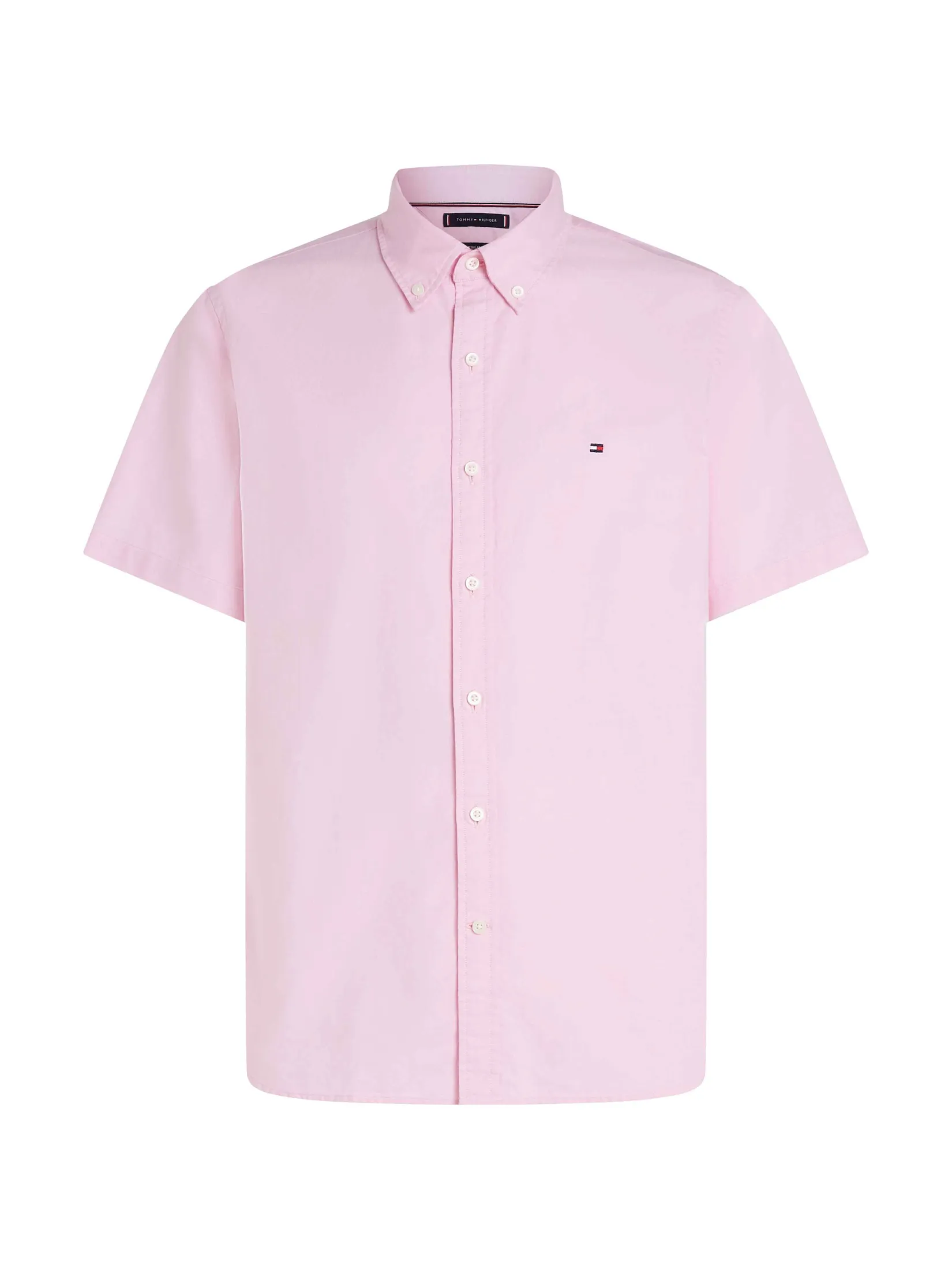 TOMMY HILFIGER MEN SHIRT Pink Regular Fit