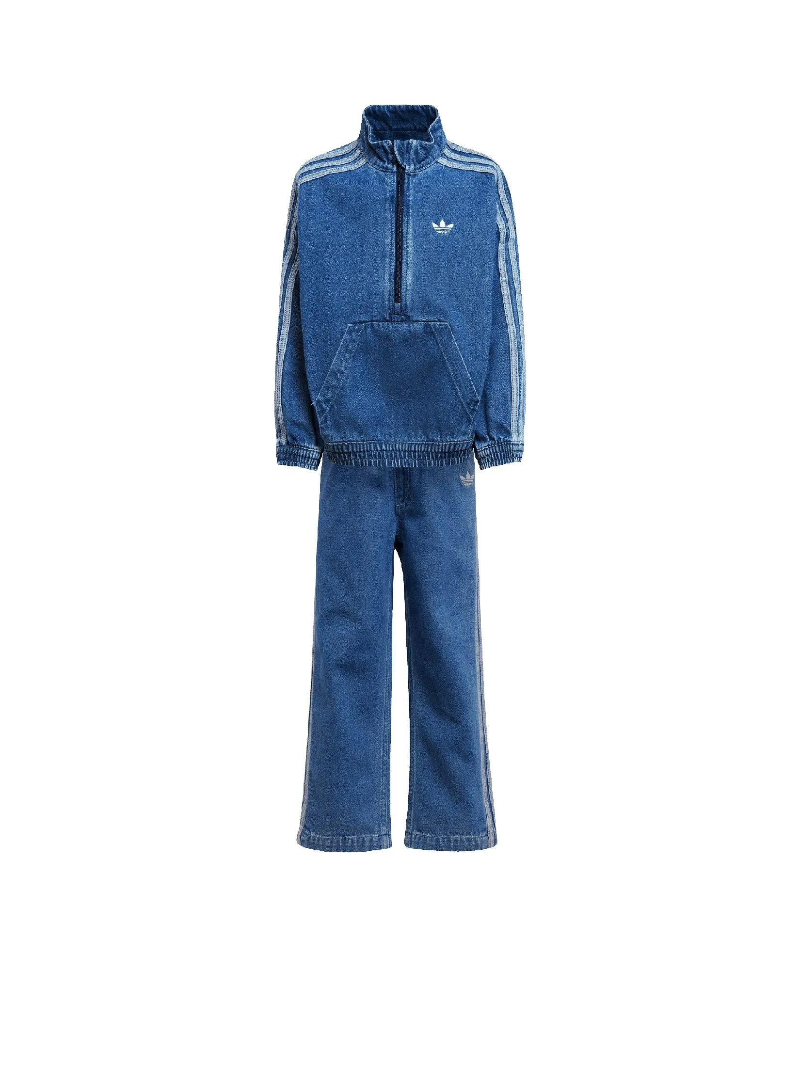 ADIDAS KIDS Unisex Toddler Denim Jacket + Pants Set Jeans