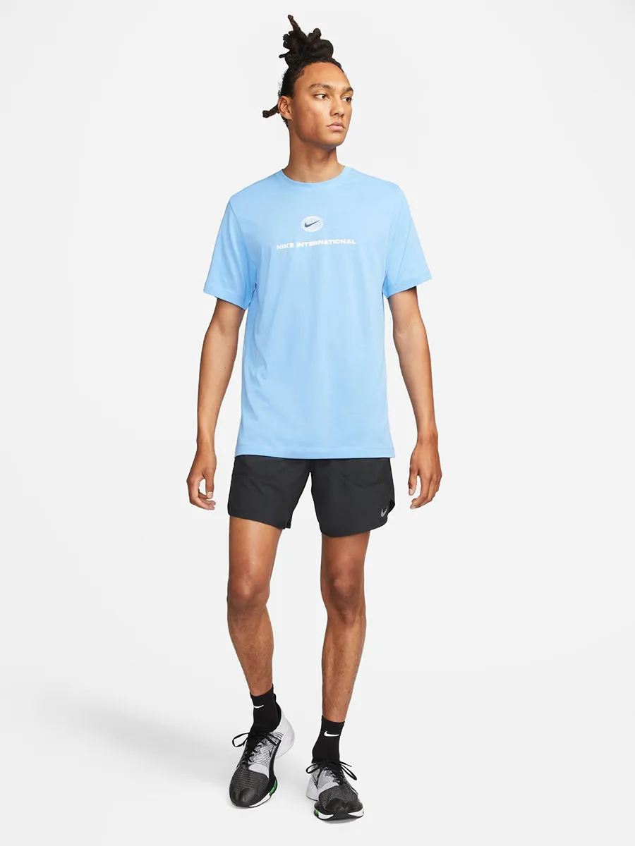 NIKE Men Sport Shorts Dri-FIT Stride 7" 2-In-1