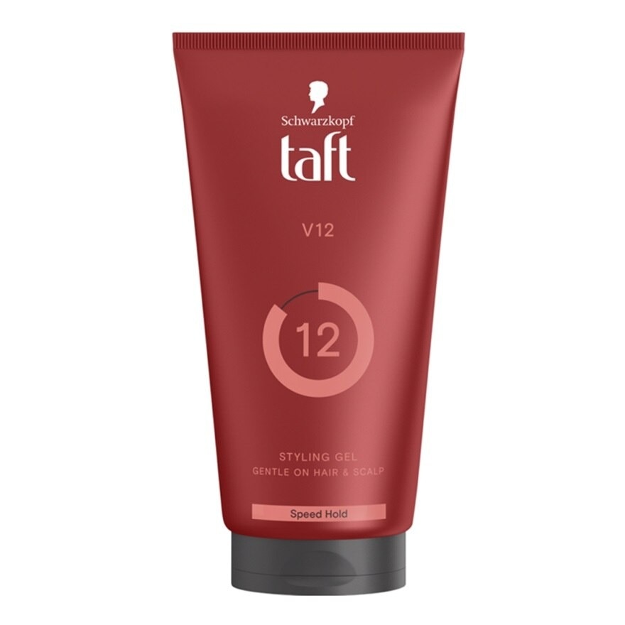 Schwarzkopf Taft V12 Styling Gel Gentle On Hair  Scalp 150 Ml.