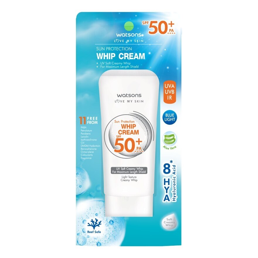 Watsons Sun Protection Whip Cream SPF50+ PA++++