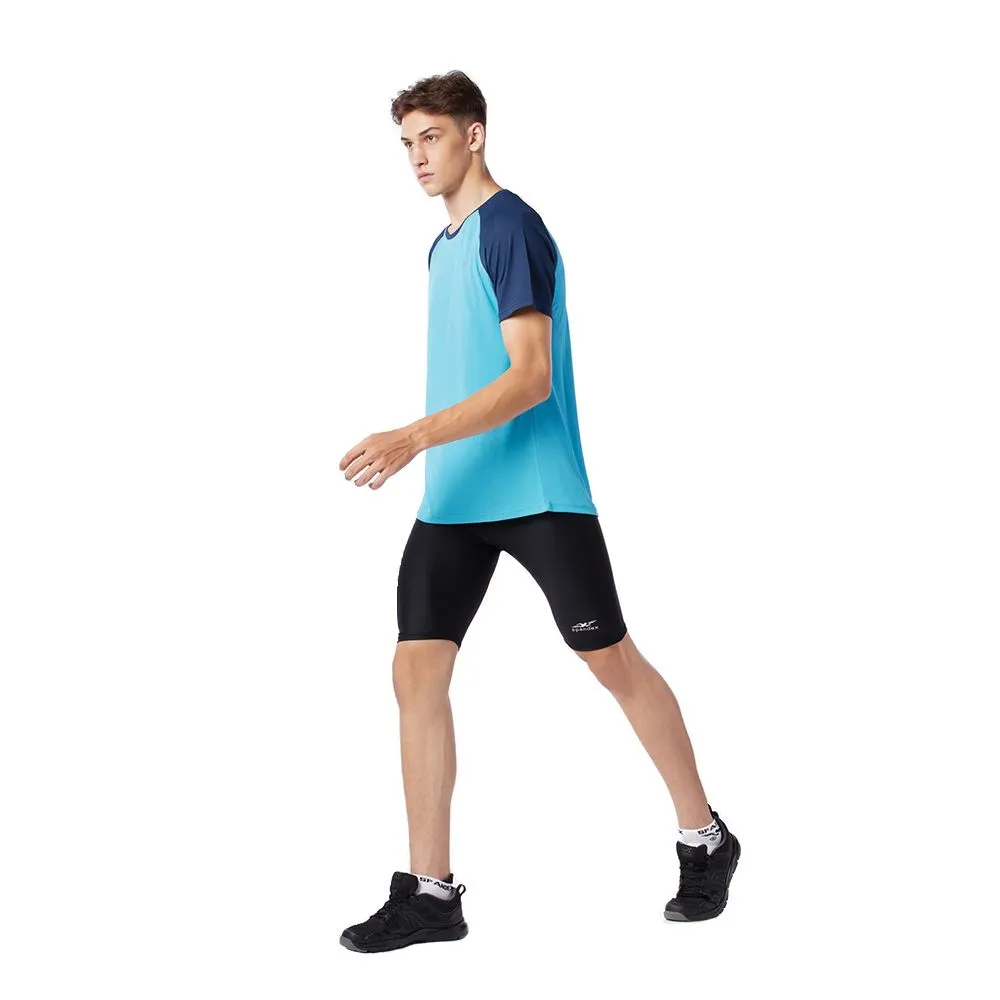 SPANDEX Black/Black-NS002SF-Compression short pants