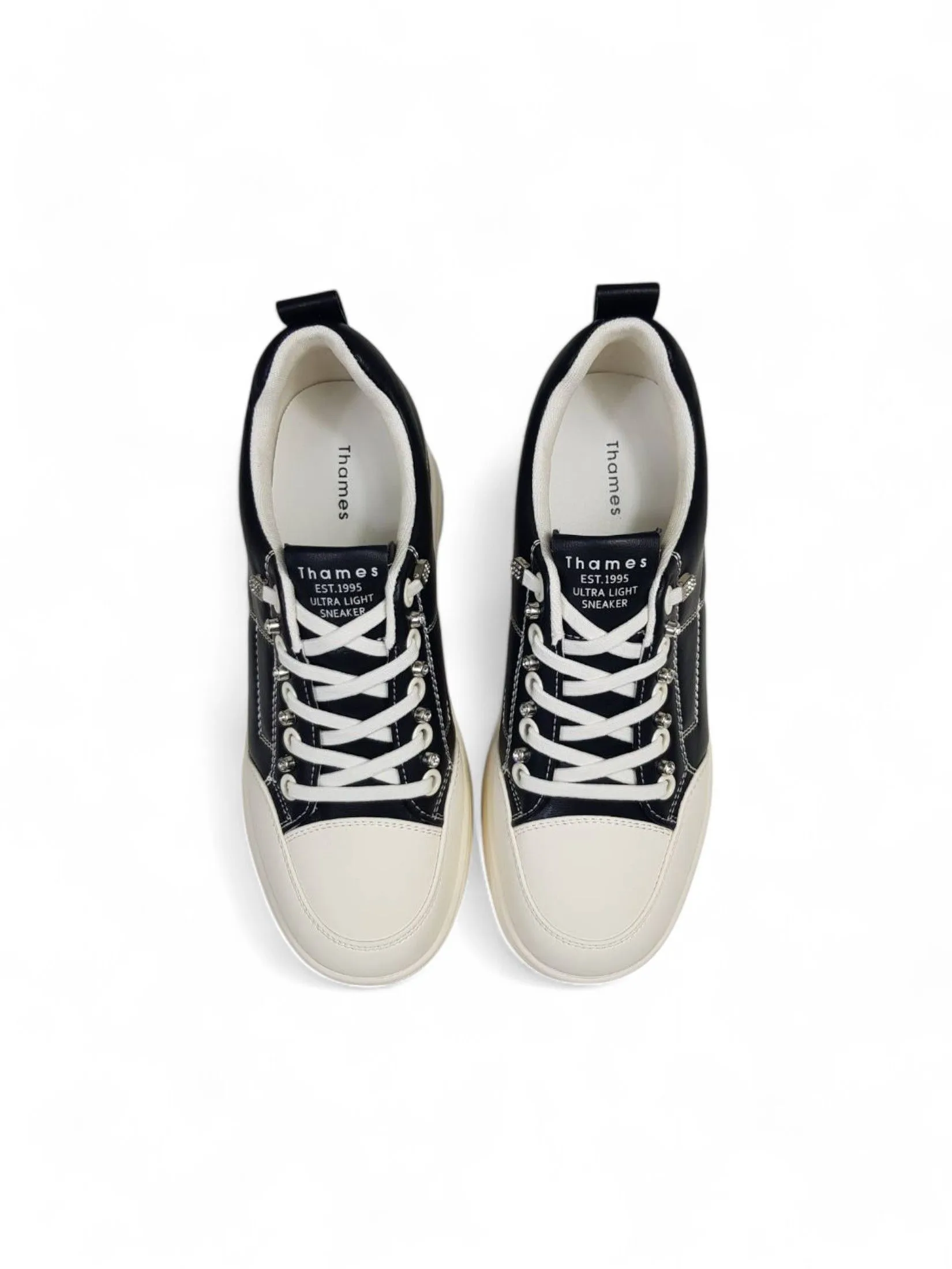 THAMES Women Sneakers Height 1.5 Inch Black