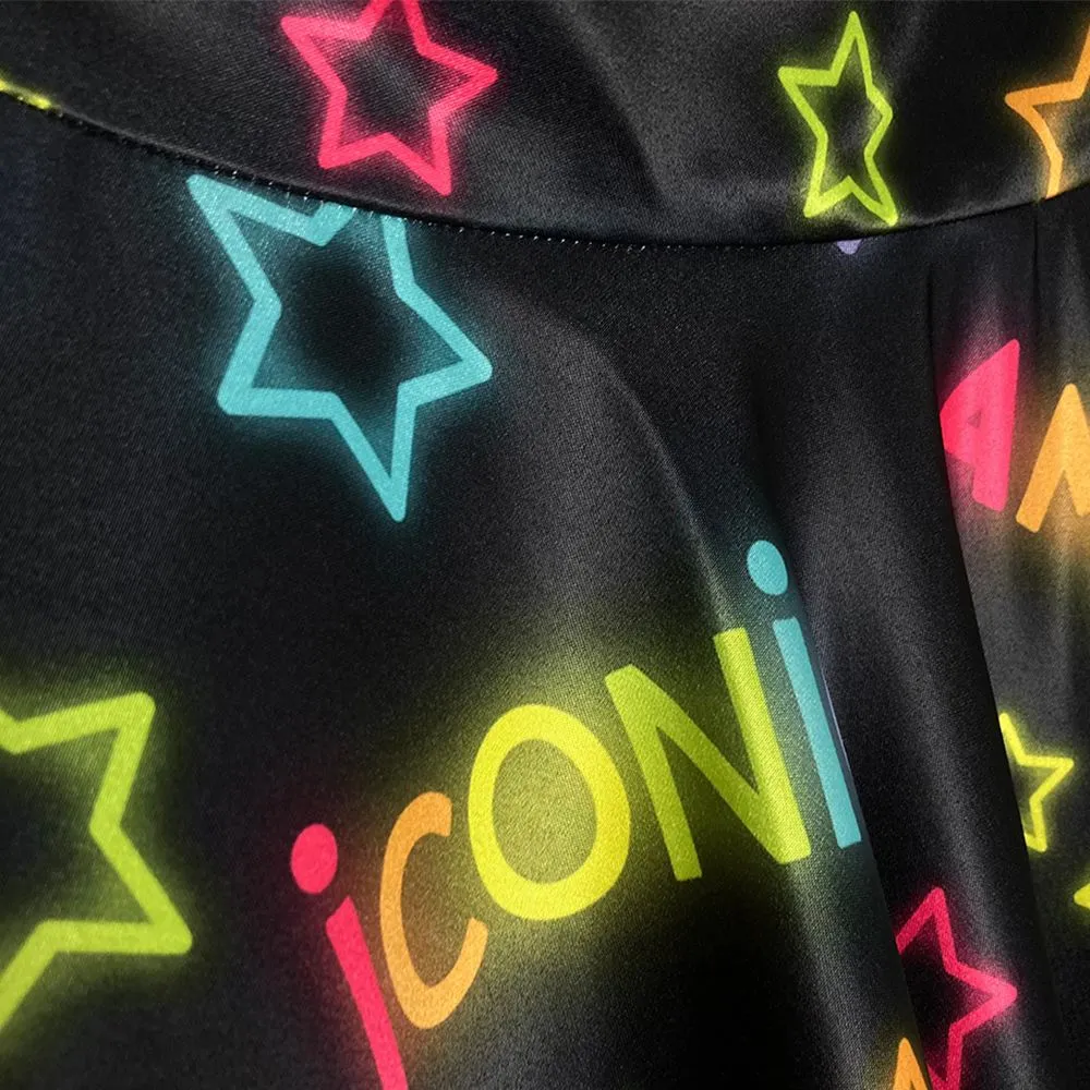 ICONIC BLACK STARRY SKIRT