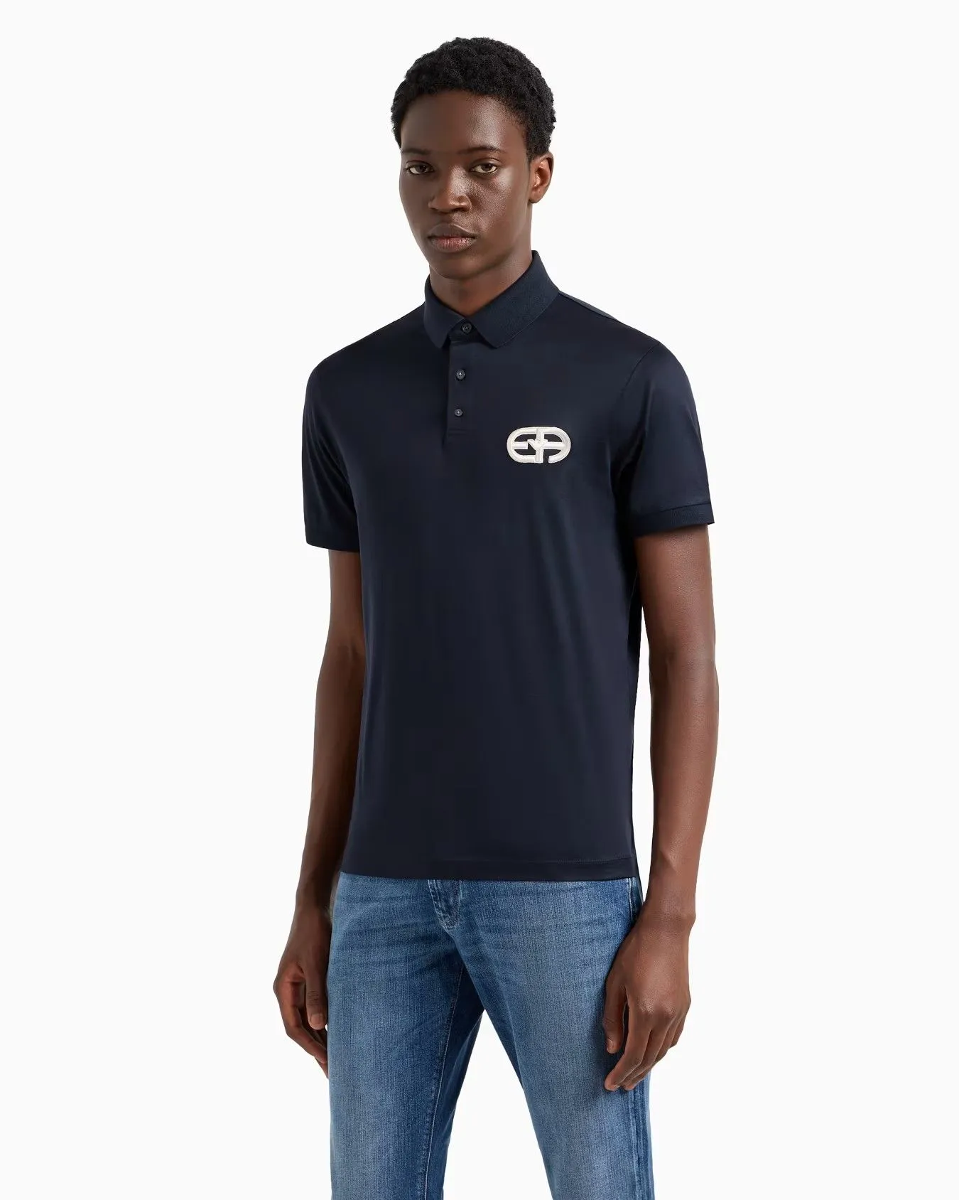 EMPORIO ARMANI Polo Men 8N1FB6-1JUVZ-0920 Blue