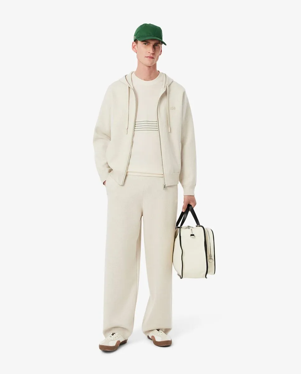 LACOSTE Embroidered Badge Piqu  T-Shirt White