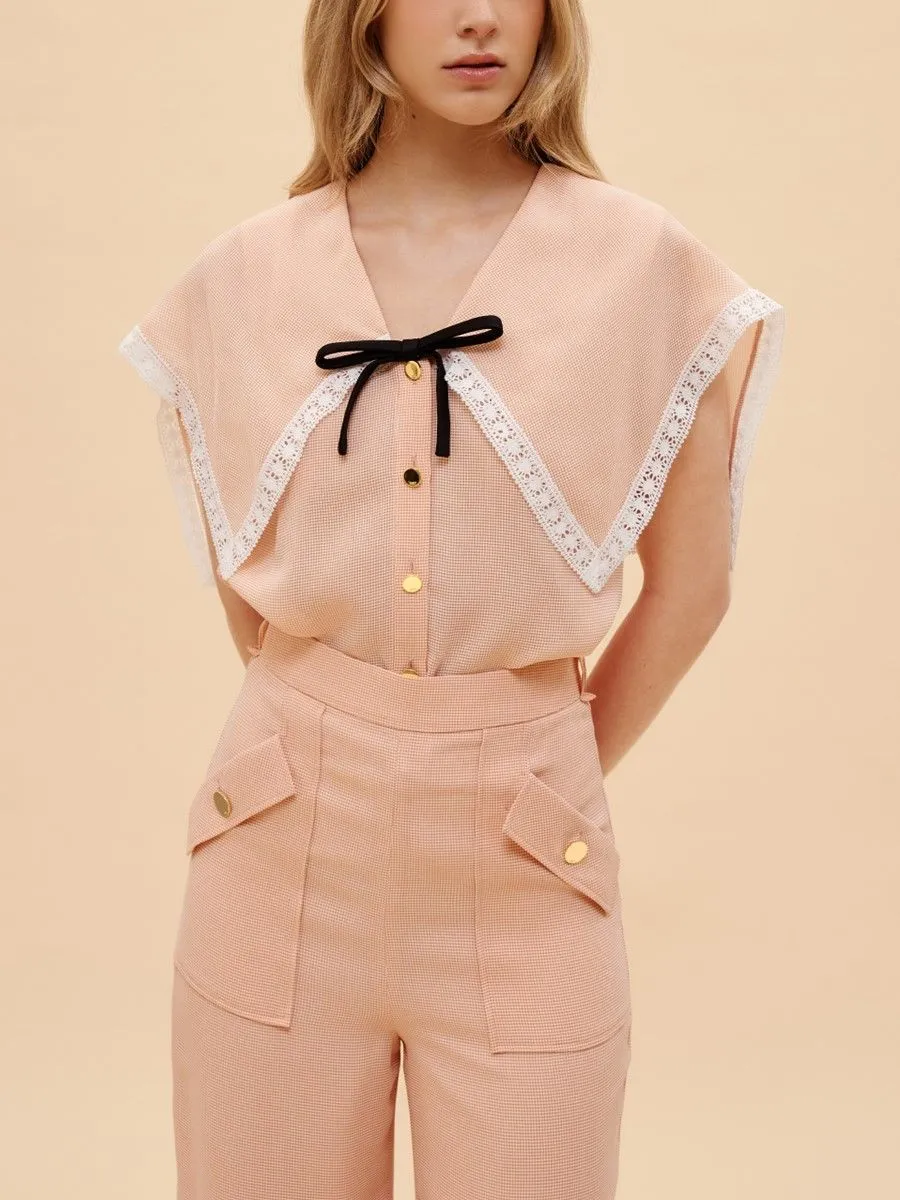 ASV ( SS24 )Brittany Women Straight Pants Orange