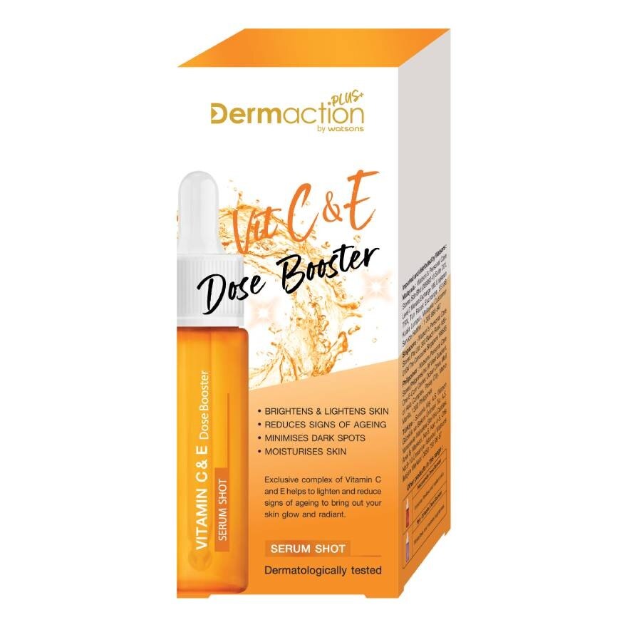 Vitamin C  E Dose Booster Serum Shot  17 ml.