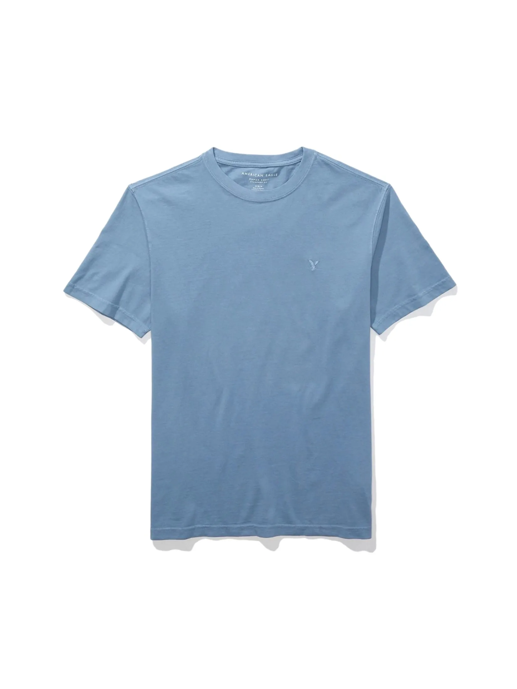 AMERICAN EAGLE MEN SS TSHIRT RGD NEW EAGLE 409 BLUE MIST