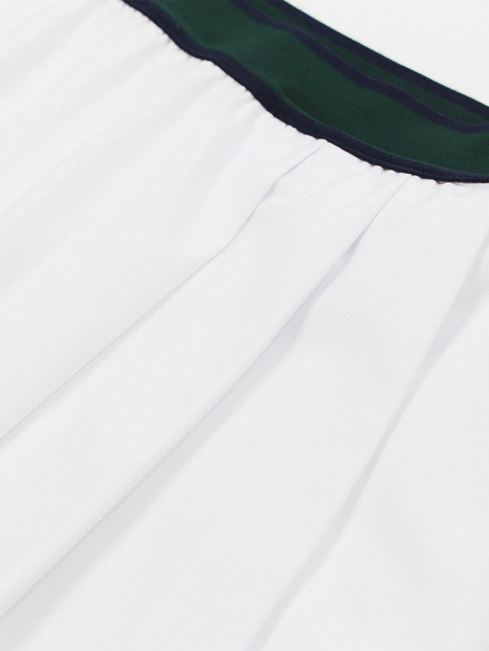 GIORDANO Women's Relaxed G-Motion Skort (Tennis) Signature White