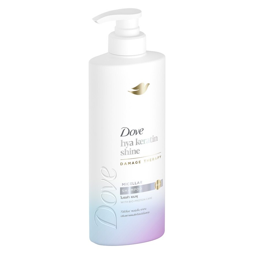 Dove Shampoo Hya Keratin Shine Micellar 380 Ml.