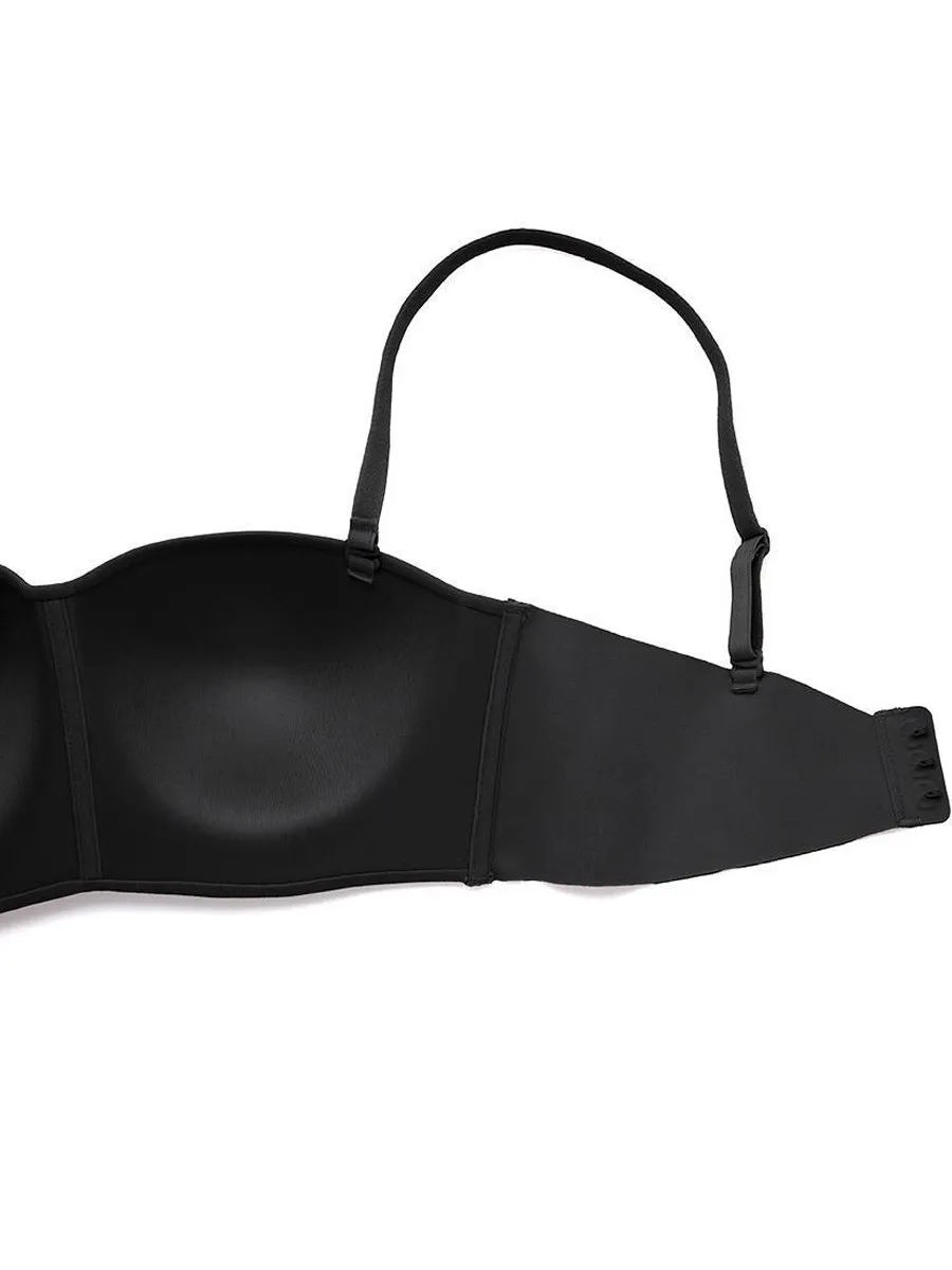 SABINA Pretty Perfect Seamless Wireless Strapless Bra - Black