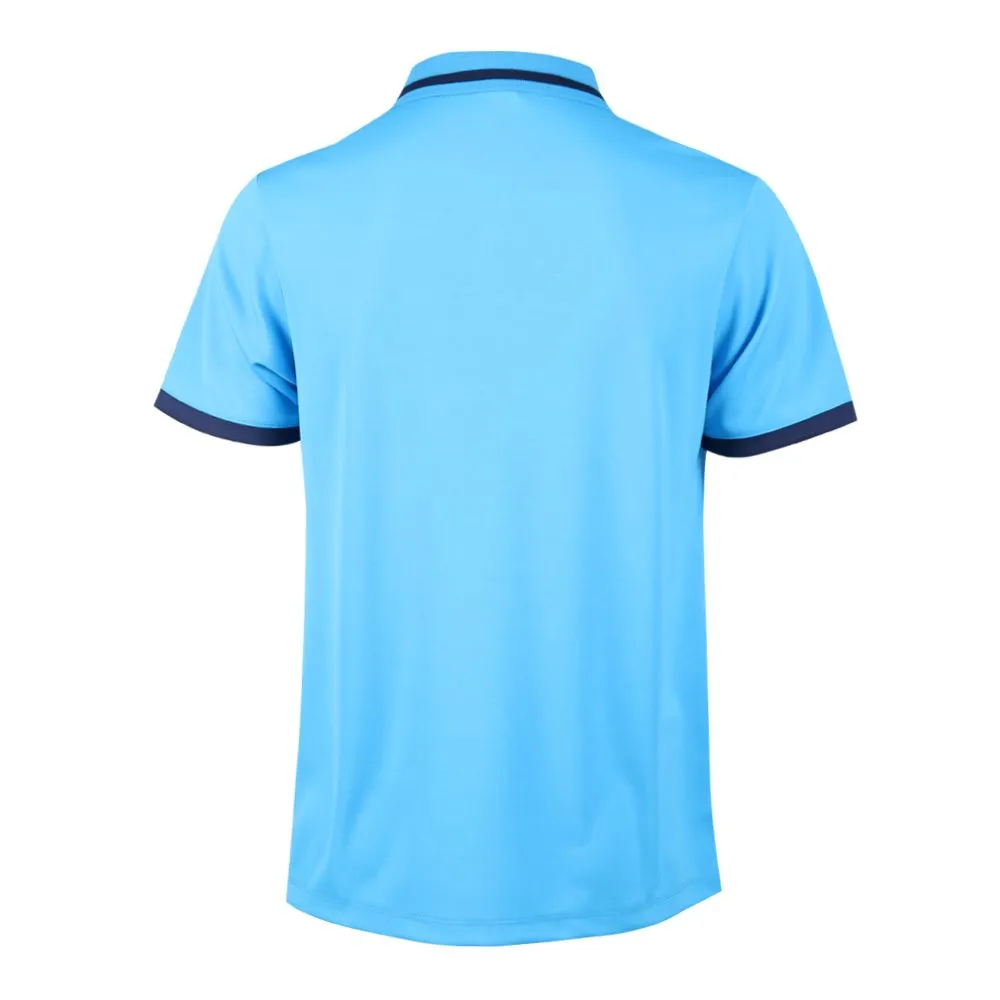 GRAND SPORT Light blue Men's polo shirt (012585)