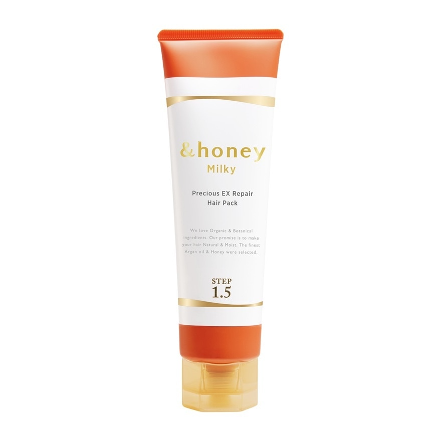 Honey Hair Pack Milky Precious EX Repair 130 G. - Orange
