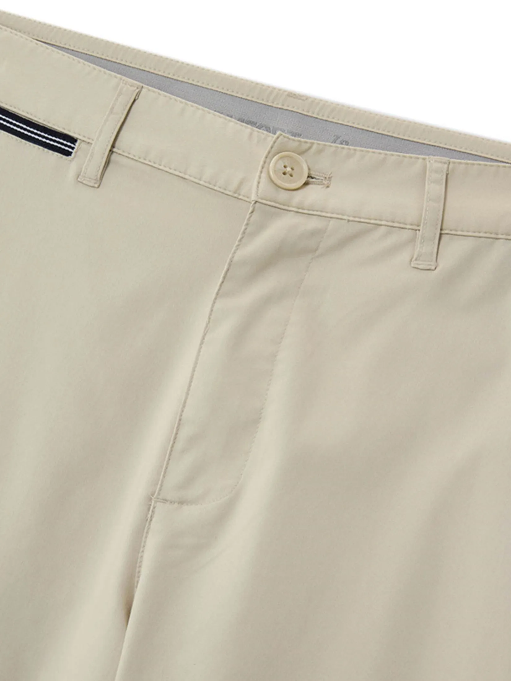 GIORDANO Men's Solid Color Long Pants Creamware