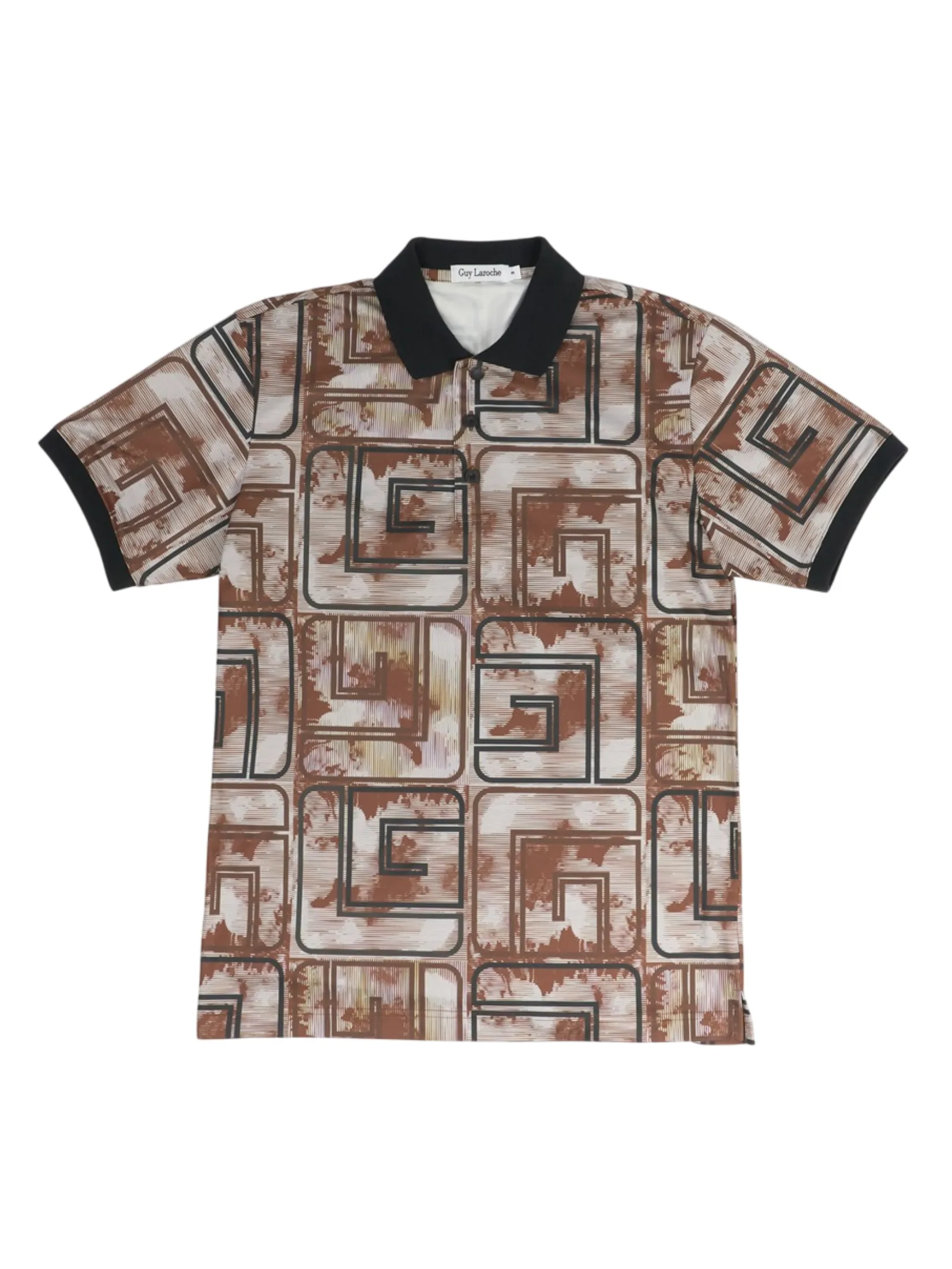 GUY LAROCHE MENWEAR Men s Polo Shirt BKL7302W5BR - Brown
