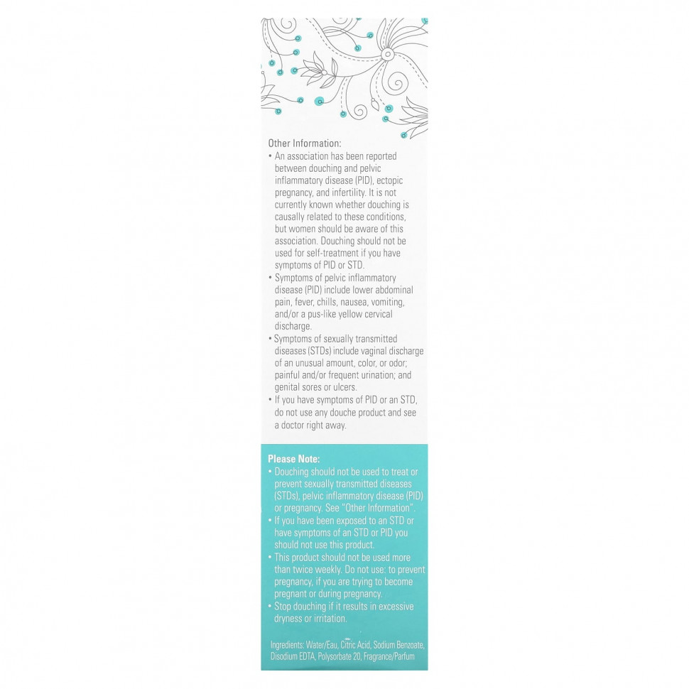 Summer's Eve, Douche, свежий аромат, 133 мл (4,5 жидк. Унции)