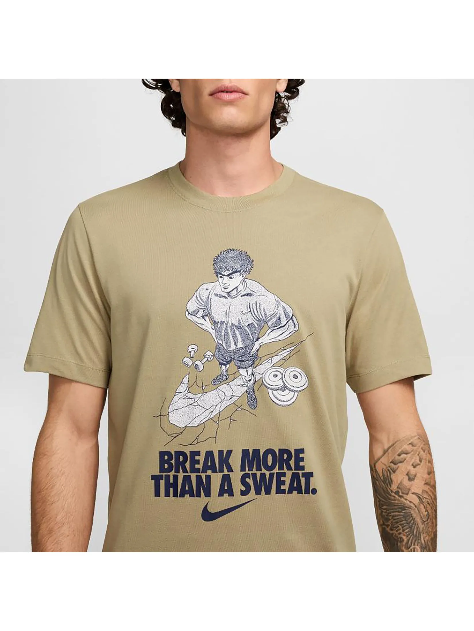 NIKE Men Running Tee Dri-Fit Iykyk Fitness