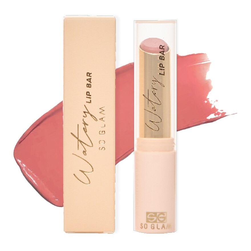 #So Glam Watery Lip Bar 3g 01 - 03 Solid Pastel