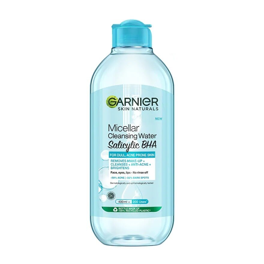 Garnier Skin Naturals Micellar Cleansing Water Salicylic BHA 400 Ml.