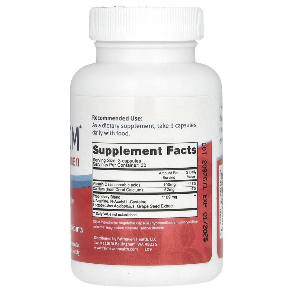 Fairhaven Health, FertileCM для женского здоровья, 90 капсул