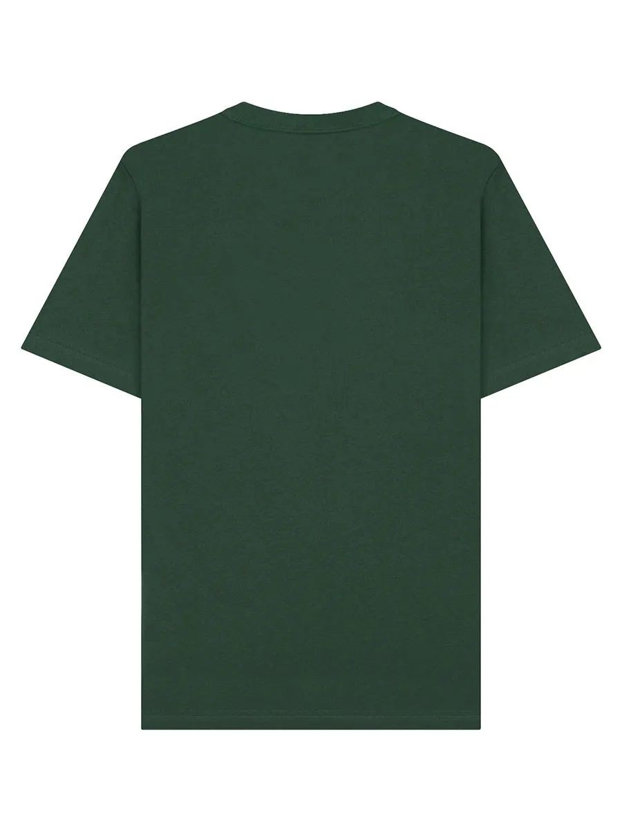 GIORDANO Men's Jersey Printed Tee (WWS) Sycamore green