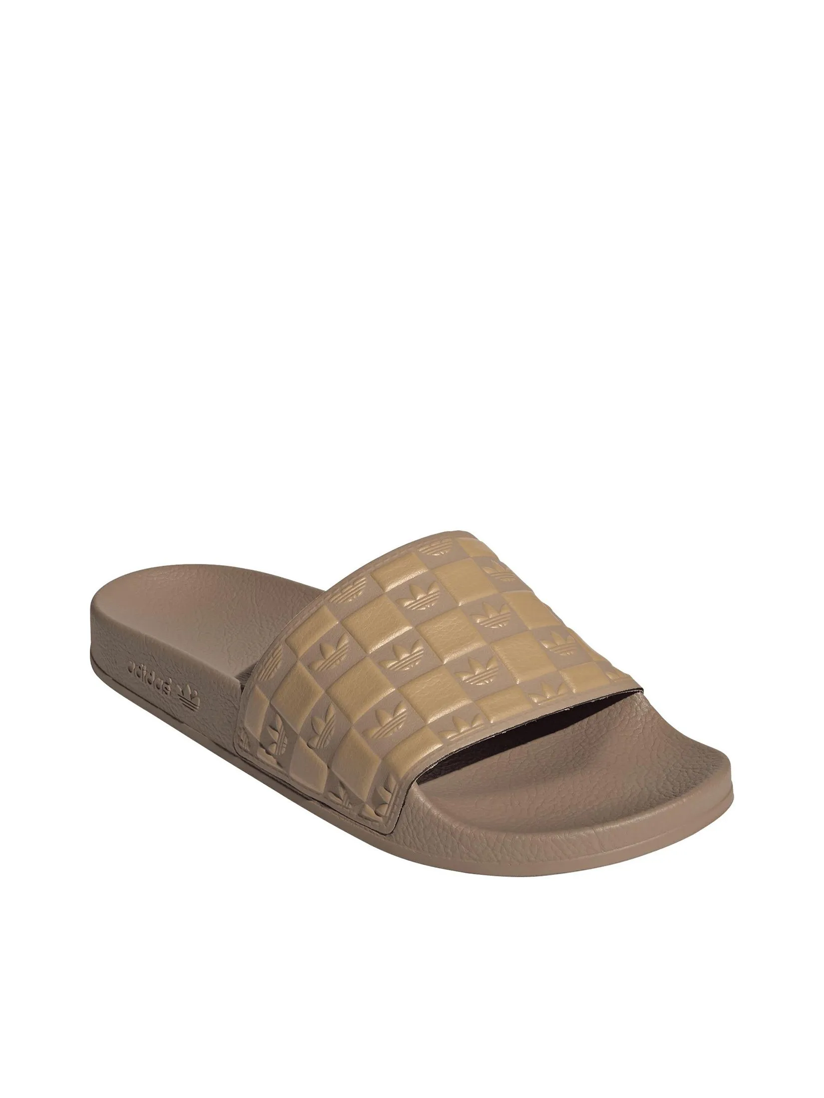 ADIDAS Men Slides Adilette JR3622 Beige / Cardboard / Golden Beige