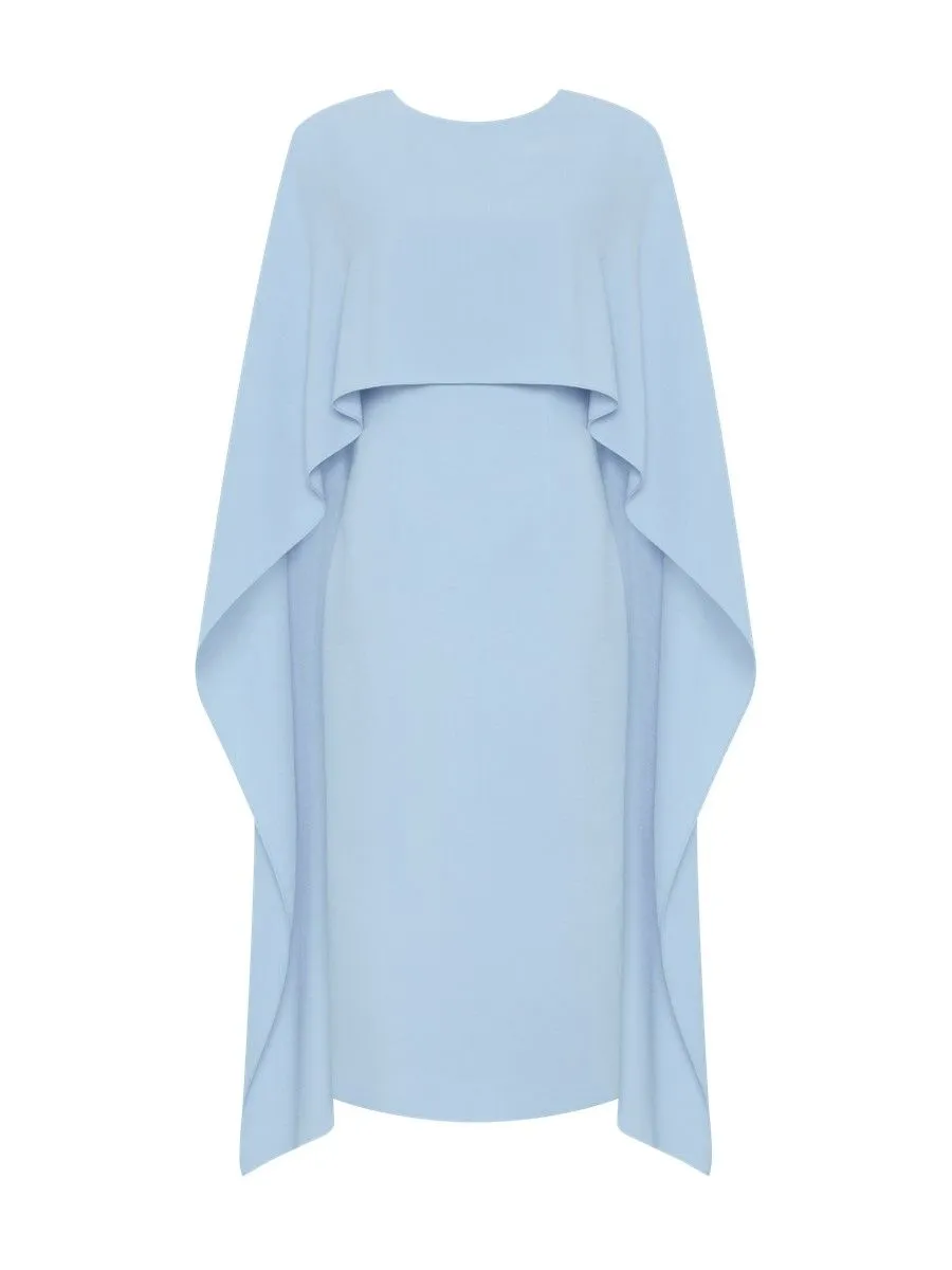 ASAVA ( SS24 ) Sienna Sheath Women Dress Blue