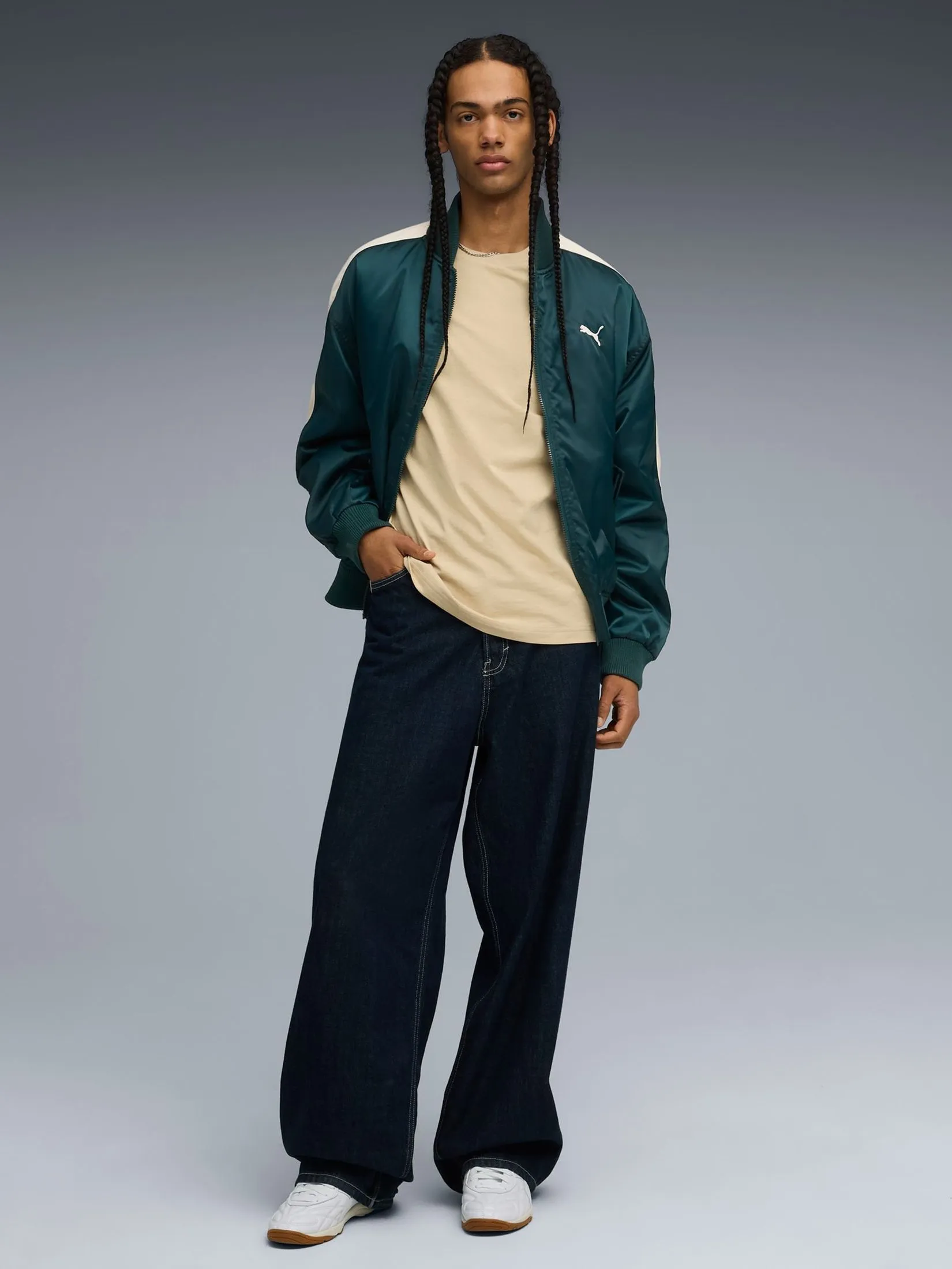 PUMA Men Tee Wardrobe Ess Boxy 629645-83 Pebble Path