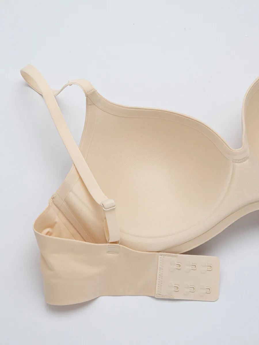 SABINA BRA BRALESS WIRELESS Seamless Fit Pretty Perfect Collection - Vanilla