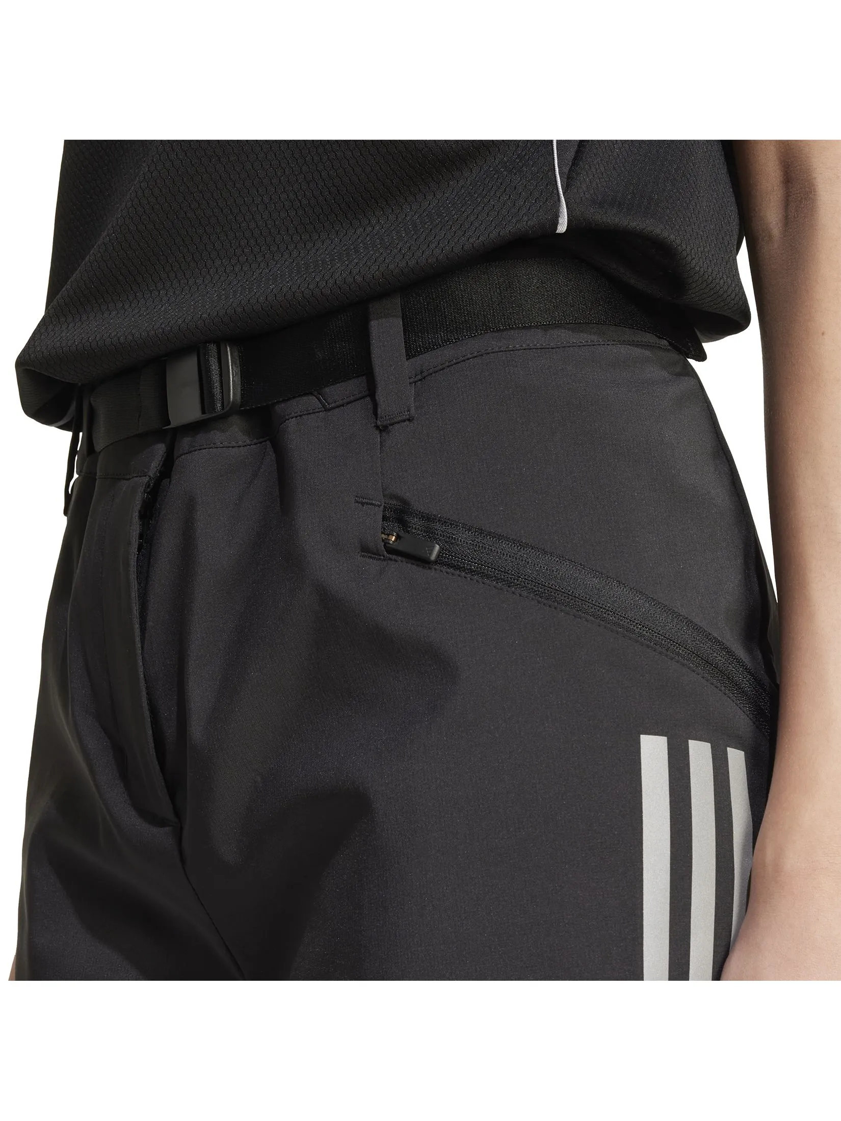 ADIDAS Women Short Mercedes - AMG Petronas Formula One Team Mechanics JX8287 Black / Reflective Silver