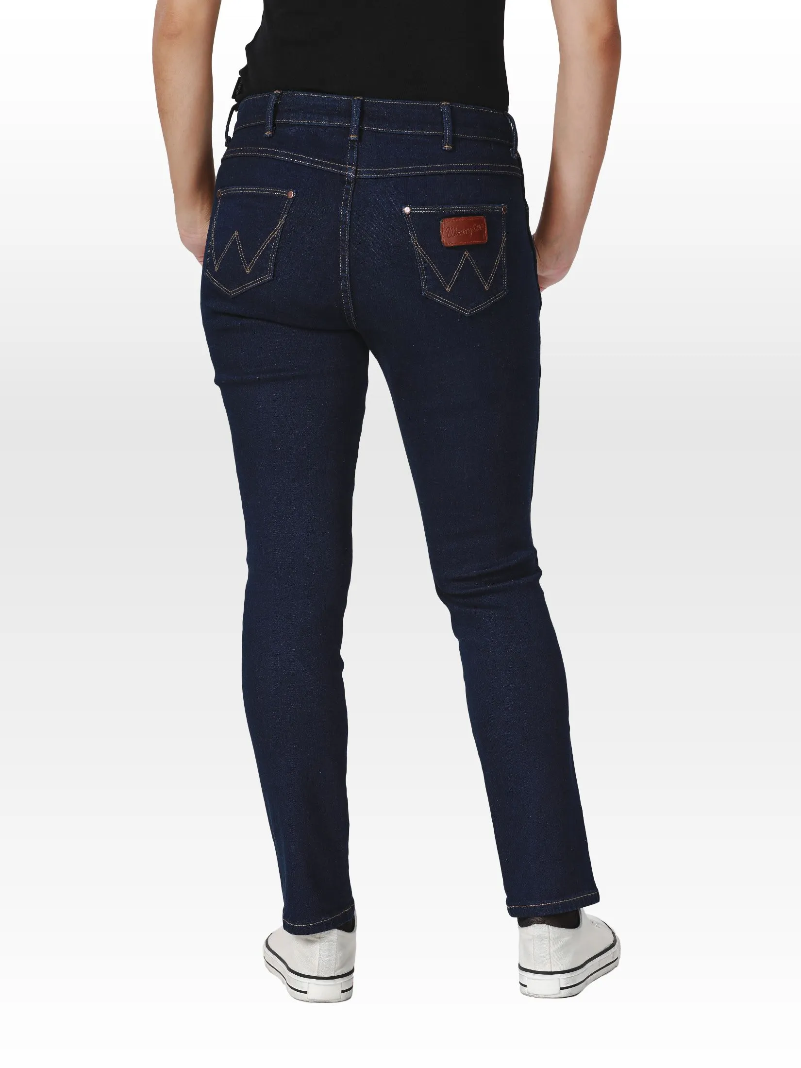 WRANGLER Women's Jeans Mid Lara Fit Dark Indigo