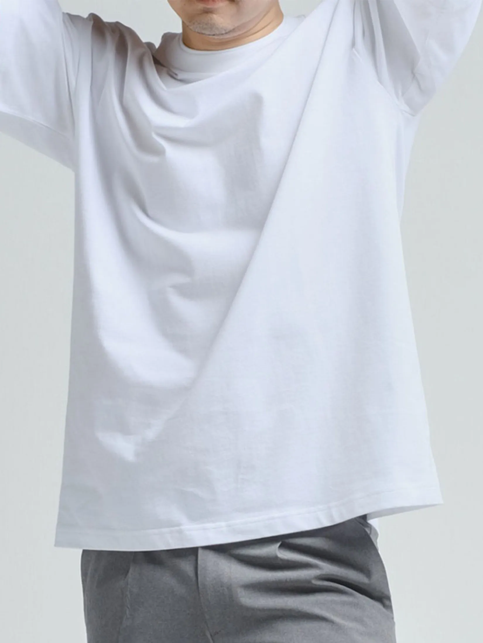 ERA-WON Oversized T-Shirt Short Sleeves White