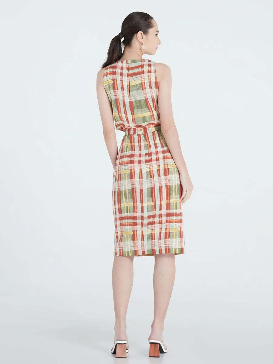 JOON Pencil Butter Skirt Green