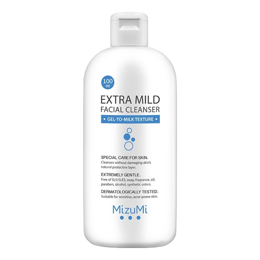 MizuMi Extra Mild Facial Cleanser 100ml